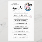 牛の美しい夢どのように良くゲームカードを知っている チラシ (正面)