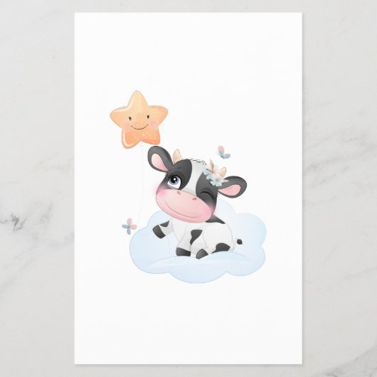 牛の美しい夢どのように良くゲームカードを知っている チラシ (裏面)