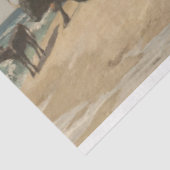 牛の群れが海の横に(by Eugene Burnand) 薄葉紙 (詳細)