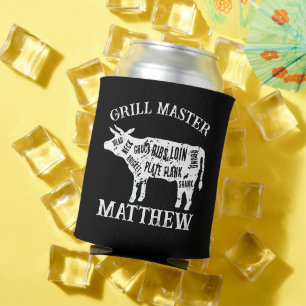 牛の肉カット図でグリルマスター缶クーラー 缶クーラー