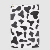 牛の肌の質感 ゴルフタオル (正面)