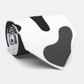 牛の肌の質感 ネクタイ (ロール)