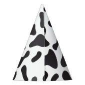 牛の肌の質感 パーティーハット (裏面)