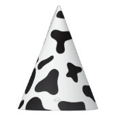 牛の肌の質感 パーティーハット (左)