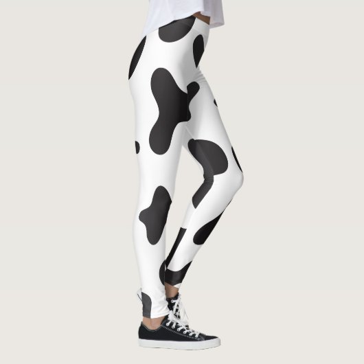 牛の肌の質感 レギンス (右)