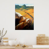 牛の至福 ポスター (キッチン)