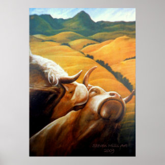 牛の至福 ポスター