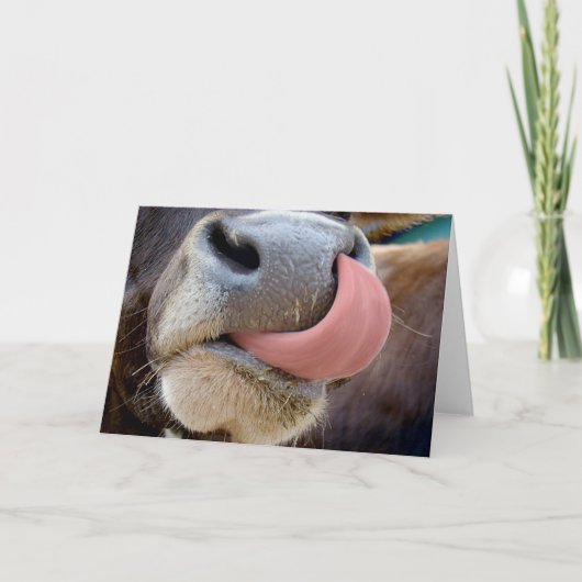 牛の舌 カード (正面)