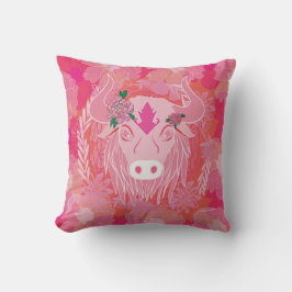 牛の花 クッション