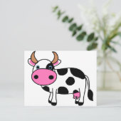 牛の芸術 ポストカード (スタンド正面)