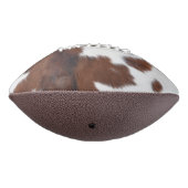 牛の茶色の白 アメリカンフットボール (回転270)