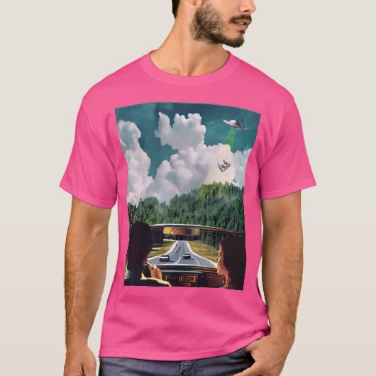 牛の誘拐 Tシャツ (正面)
