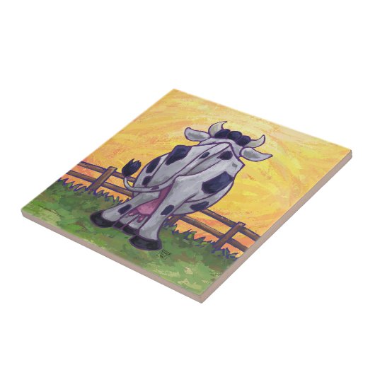 牛の贈り物とアクセサリ タイル (側面)