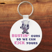 牛の贈り物&アクセサリー キーホルダー (正面)