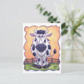 牛の贈り物&アクセサリー ポストカード (スタンド正面)