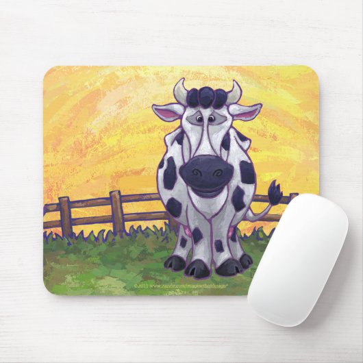 牛の贈り物&アクセサリー マウスパッド (マウス)