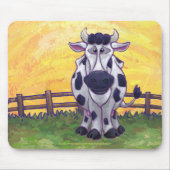 牛の贈り物&アクセサリー マウスパッド (正面)