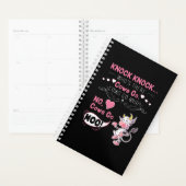 牛の贈り物 |ノックジョーク牛は牛に行く誰に行く？ プランナー手帳 (ディスプレー)