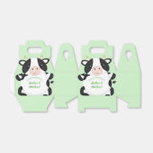 牛の赤ちゃんシャワーグリーン フェイバーボックス (折り畳みなし)