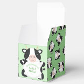 牛の赤ちゃんシャワーグリーン フェイバーボックス (オープン)
