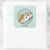 牛の蹄のトリミング スクエアシール (バッグ)