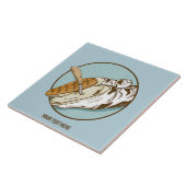 牛の蹄のトリミング タイル (側面)