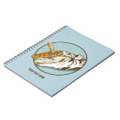 牛の蹄のトリミング ノートブック (左側)