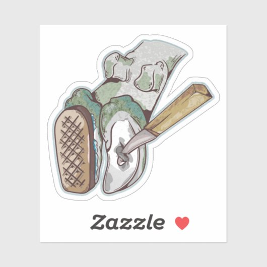 牛の蹄トリミングフェリア シール (シート)