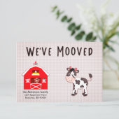 牛の転居のお知らせ ヤードの新しい住所のお知らせ (スタンド正面)