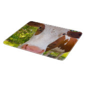 牛の農場の動物の写真 カッティングボード (角)