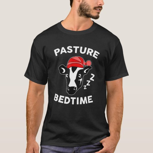 牛の農場の動物 Tシャツ (正面)