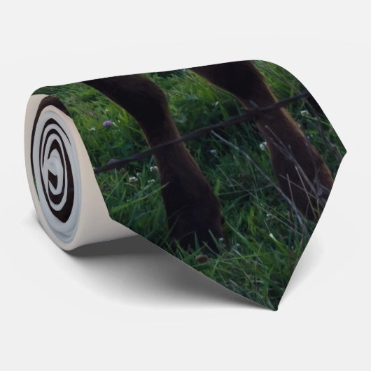 牛の農場サンセットネックタイ ネクタイ (ロール)