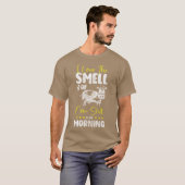 牛の農場 動物 モーモー 農家の家族 Tシャツ (正面フル)