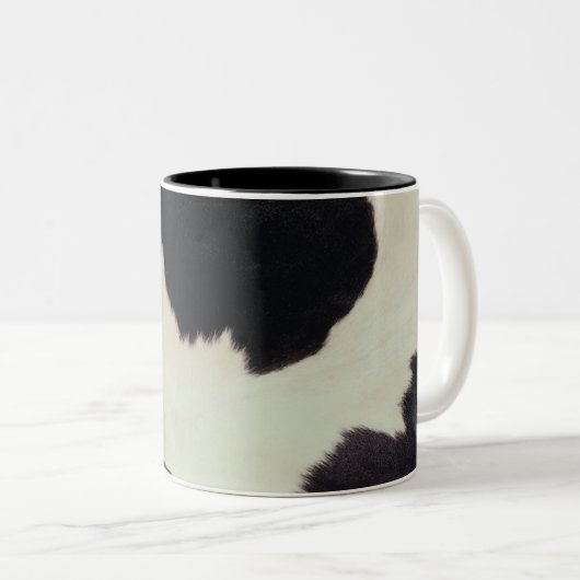 牛の隠しマグカップ ツートーンマグカップ (正面右)