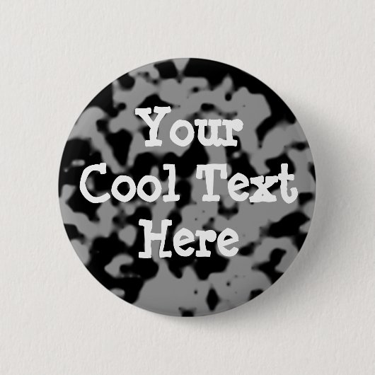 牛の隠し – テンプレート 缶バッジ (正面)