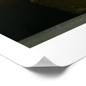 牛の頭とモンツ神の像f ポスター (角)