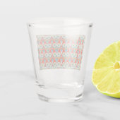 牛の頭のパターン – 古代エジプトの芸術 ショットグラス (裏面)