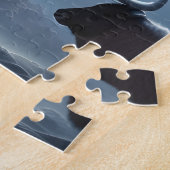 牛の風景 ジグソーパズル (側面)