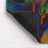 牛の風景， 1914 by 威厳がある Macke マウスパッド (コーナー)