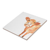 牛の飼育動物の水の色ファーミヤードアート タイル (側面)