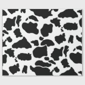 牛の黒い肌 |折り返し紙 ラッピングペーパー (フラット)