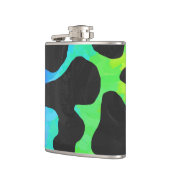 牛の黒と虹の贈り物 フラスク (左)