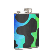 牛の黒と虹の贈り物 フラスク (右)