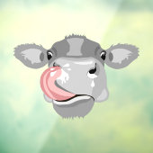 牛の鼻をなめる ウィンドウサイン (シート3)