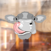 牛の鼻をなめる ウィンドウサイン (シート2)