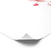 牛の鼻キス花の水色の灰色の農業動物 ポスター (コーナー)