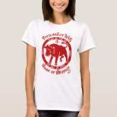 牛の2021年 Tシャツ (正面)