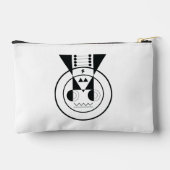 牛の〔占星術の〕十二宮図 – 幾何学記号 アクセサリーポーチ (裏面)