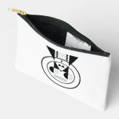 牛の〔占星術の〕十二宮図 – 幾何学記号 アクセサリーポーチ (見開き)