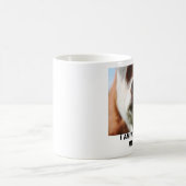 牛の、私あります私のキスのためのWAITNGが…閉めて下さい モーフィングマグカップ (中央)